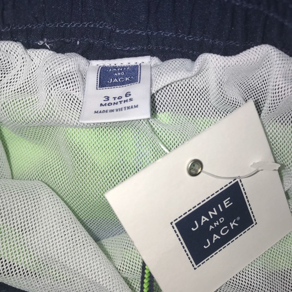 Janie and Jack Swimsuit Shorts for Boys BNWT - Picture 5 of 6